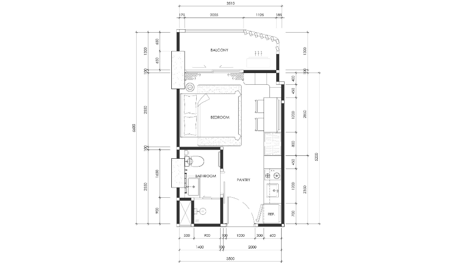 Планировка апартаментов Embassy Life